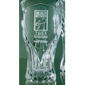 Lead Crystal Tulip Vase Award (8")